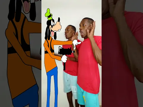 Goofy con una uzi #mickeymouse #animación #animation #shorts