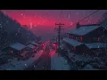 Japanese Winter Chillhop 🎧 Snowy Aesthetic for Relaxing \u0026 Sleeping