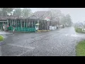 Download Lagu Hur man behandlar sömnlöshet? ⛈ Kraftigt regn och åska i landsbygden i Indonesien | Regnljud för