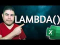 New LAMBDA function - Create your own CUSTOM FUNCTIONS in Excel