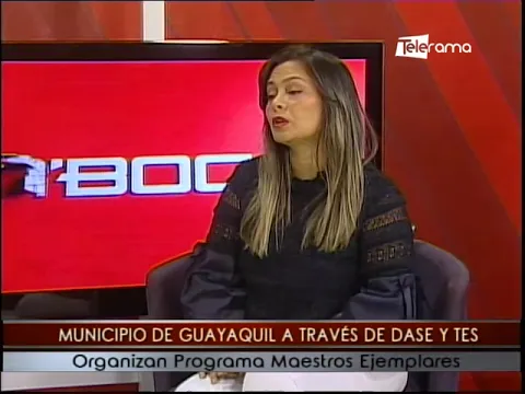Municipio de Guayaquil a través de Dase y Tes organizan programa maestros ejemplares