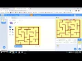 Scratch Maze Tutorial 1 Backdrop Maze design