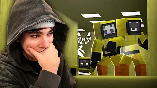 Me metí a los BACKROOMS en MINECRAFT