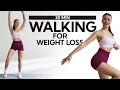30 MIN WALKING EXERCISES FOR WEIGHT LOSS - Beginner Friendly No Jumping Standing Walk at Home