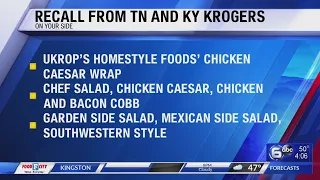 Food recall at TN and KY Kroger stores
