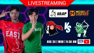 LIVE: UE vs DLSU | 2026 UAAP ESPORTS | MOBILE LEGENDS: BANG BANG | AUGUST 24