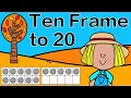 Thanksgiving Ten Frame to Twenty Subitizing Math Brain Break