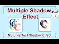 - Shadow Multiple Shadow Effect in HTML CSS
