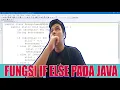 BELAJAR JAVA PENERAPAN FUNGSI IF ELSE JAVA DAN TEXTPAD