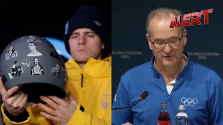 ioc defends disqualifying vladyslav heraskevych over ukraine tribute helmet alert news