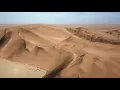 Great footage of sand dunes forming and moving