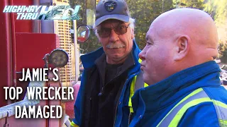 Huge Crack found in Jamie s Top Wrecker Highway Thru Hell
