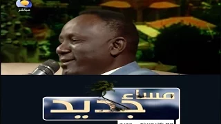 الفنان مبارك المنصوري مساء جديد قناة النيل الازرق 