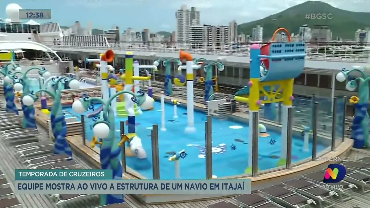 Itajaí iníciou no último sábado a temporada de cruzeiros