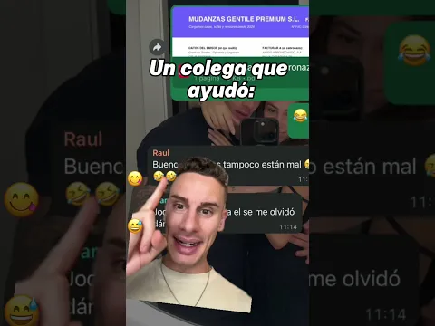 Hice una mudanza a un amigo