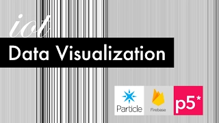 Data Visualization using Particle Firebase and P5js