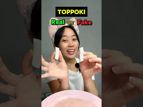 PASTI KALIAN GA BAKAL BISA TEBAK MANA TOPPOKI YG ASLI ATAU PALSU !! 😈