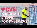 Is it worth driving for Ryder CVS