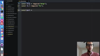 NodeJS with Free Code Camp - HTTP File Server
