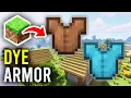 How To Dye Leather Armor In Minecraft - Java Bedrock