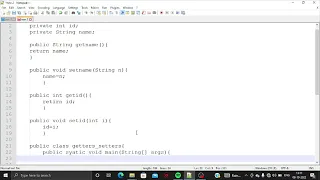 Access Modifiers Getters Setters in Java