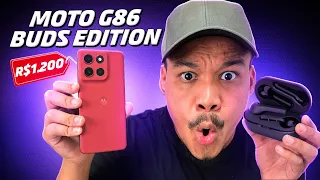 MOTO G86 BUDS EDITION VALE A PENA EM 2026? UNBOXING