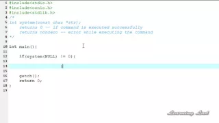 100 100 System Function in C Programming Language Tutorial