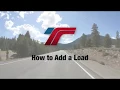 How to Add a Load to the TruckingOffice Pro Load Management System