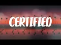 Pooh Shiesty - Certified (Lyric Video)
