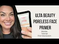 Ulta Beauty Poreless Face Primer Review Affordable Pore Blurring Primer Test