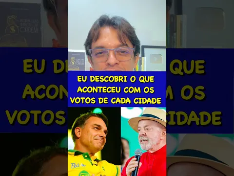 FOI ISSO QUE ACONTECEU NAS ELEIÇÕES.
