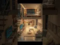 Download Lagu Elegant Modern Loft Apartment with Cozy Mezzanine Bedroom and Stunning Night View