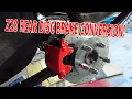 Right Stuff rear Drum to Disc Brake Conversion DIY problems solved