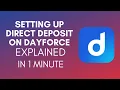 How To Set Up Direct Deposit On Dayforce 2024