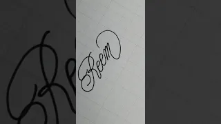 Reem Calligraphy Handwriting Lettering Writing Signature Art 
