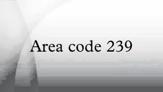 Area code 239