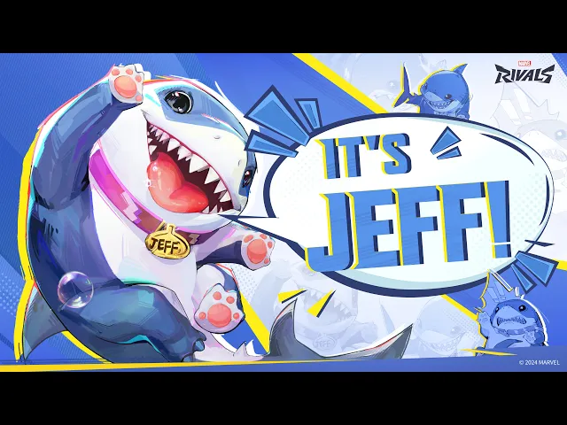 Marvel Rivals | Character Reveal Teaser | Jeff the Land Shark: Four-Legged Friend