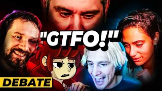 xQc Addresses Leaked Ethan DMs In Heated Debate w Turkey Tom