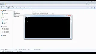 Simple User Input Using Batch