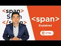 Span Tag in HTML Inline Grouping Styling Explained
