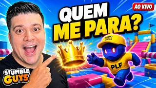 STUMBLE GUYS AO VIVO: QUEM VAI PARAR O PAPAI DIGS? 🔥