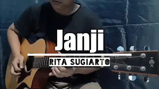 Download Janji - Rita Sugiarto ||Acoustic Guitar Instrumental Cover|| MP3