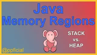 Java Memory Regions - Heap Stack Code and Static Memory Diagram
