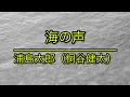海の声（海之聲）- 浦ちゃん／浦島太郎／桐谷健太｜「au CMの歌」（フル）/ 歌詞付き