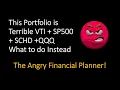 Why VTI S P500 QQQ SC is a Terrible Portfolio What to do instead