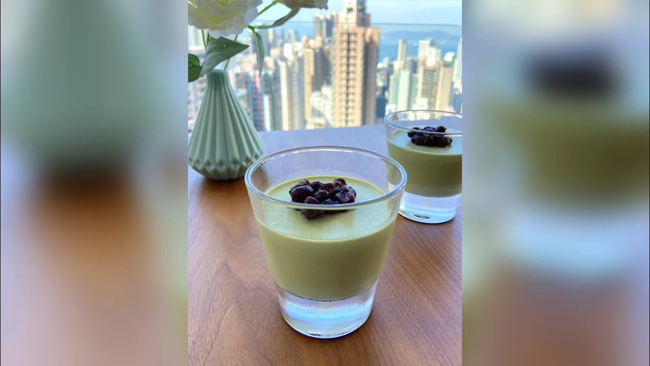 BEST matcha panna cotta recipe | Super silky and creamy | Easy dessert idea