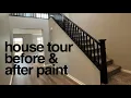 Empty House Tour Sherwin Williams Greige Paint Colors Repose Gray Dorian Gray Urbane Bronze
