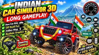 Modified Mahindra Thar😈Games:Indian Red Thar (Gadi Wala Games) Car Game Android Game - #2025#india