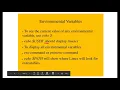 Environmental Variables File System Booting Process in Linux