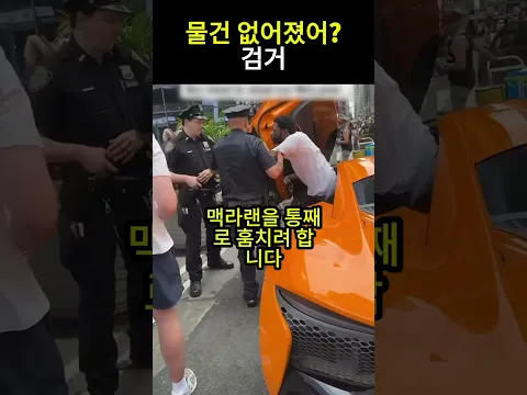 슈퍼카 도둑의 최후